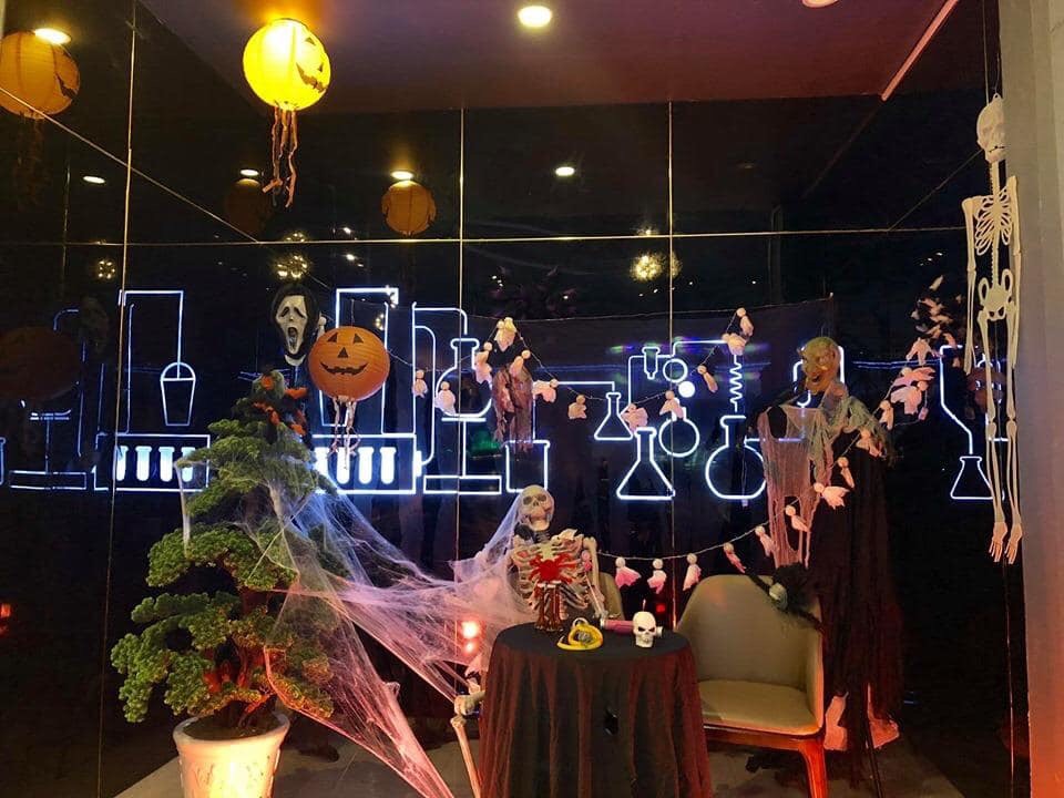 trang trí lễ hội halloween